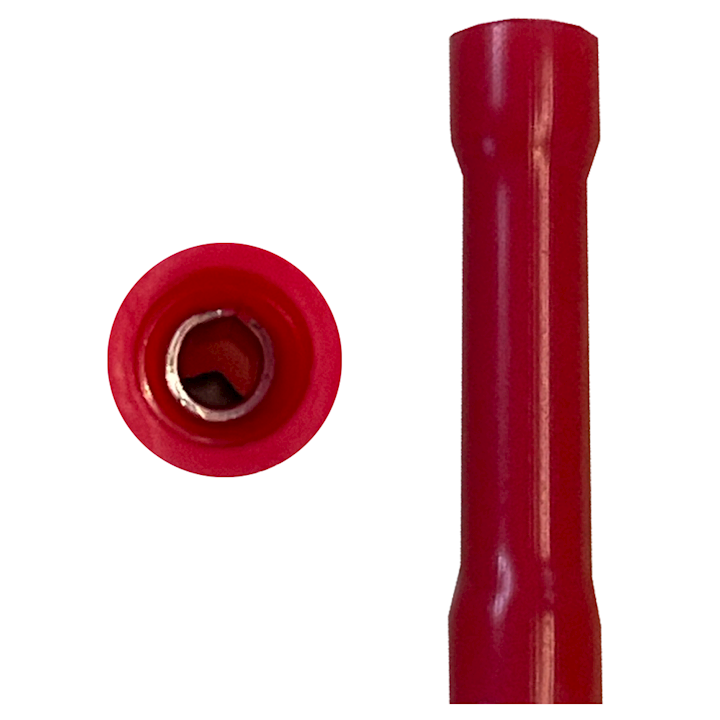 Red Crimp Butt Splice Wiring Terminal Connector (WT.5)